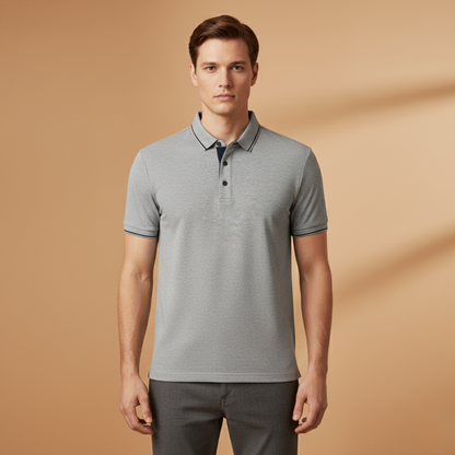 Casual Short Sleeve Men's Polo Shirt