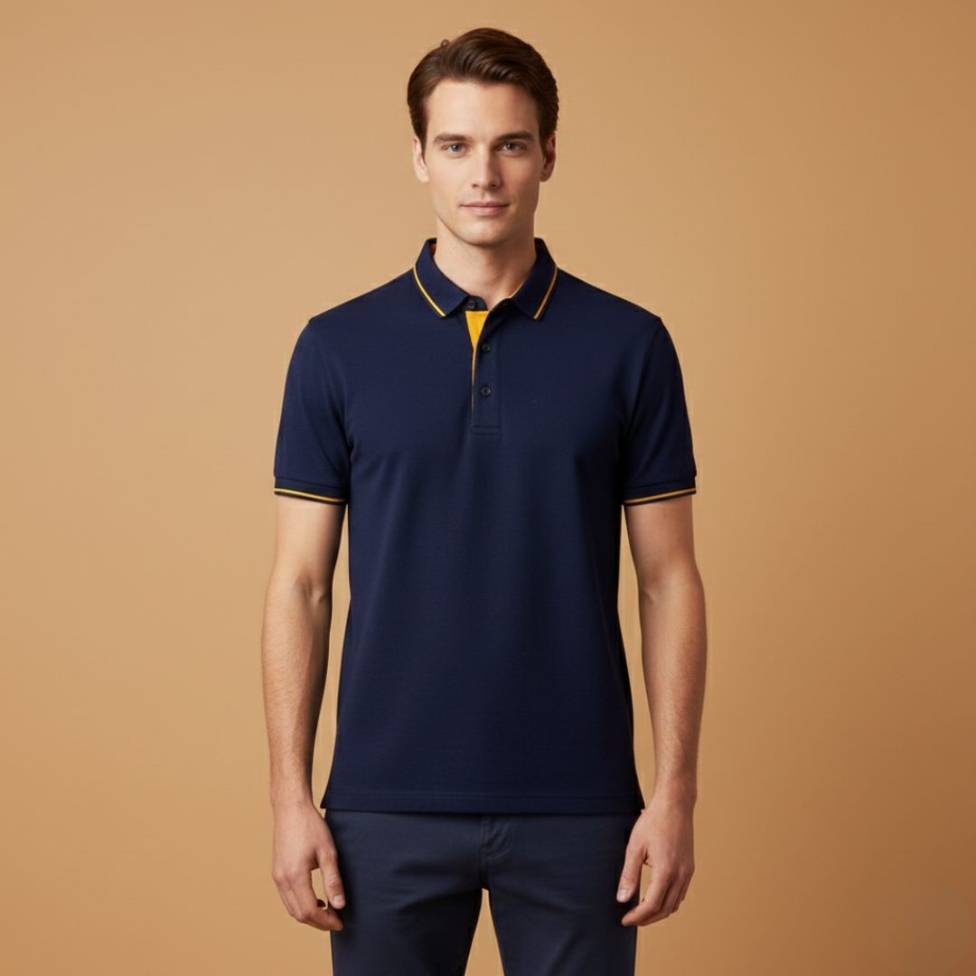 Casual Short Sleeve Men's Polo Shirt