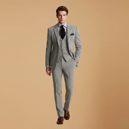 Classic Fit Mens 3 Piece Formal Suit