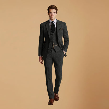 Classic Fit Mens 3 Piece Formal Suit