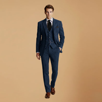 Classic Fit Mens 3 Piece Formal Suit