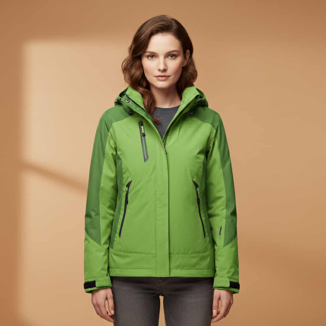 Waterproof Hooded Mens Outdoor Coat with Pockets