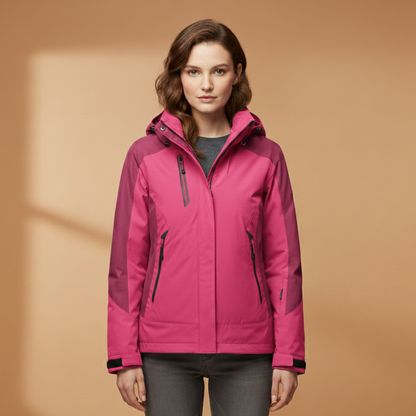 Waterproof Hooded Mens Outdoor Coat with Pockets