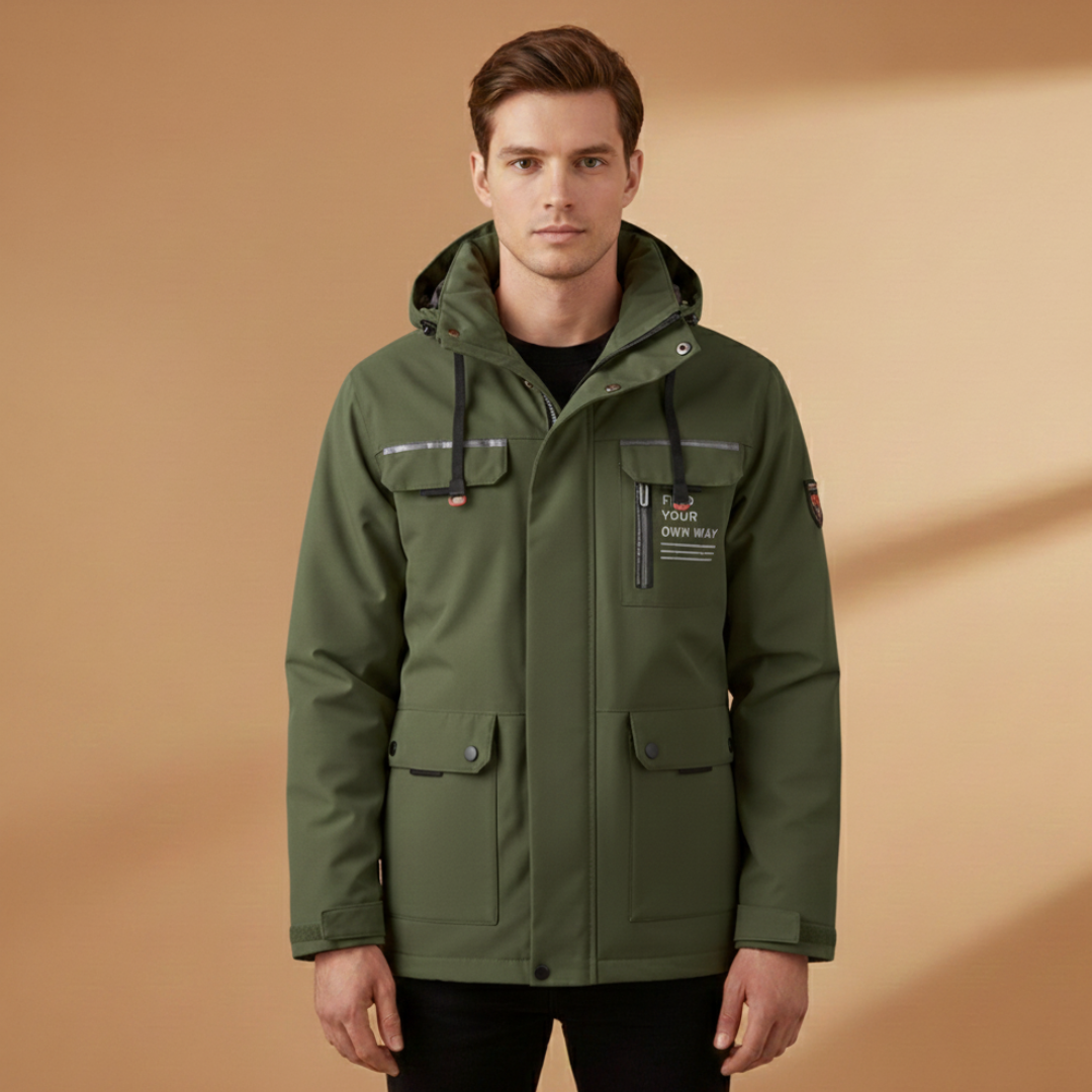Waterproof Mens Outdoor Windbreaker Jacket