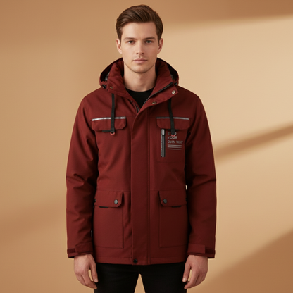 Waterproof Mens Outdoor Windbreaker Jacket