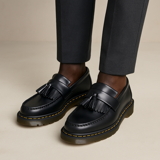 Classic Tan Leather Slip On Loafers - Modish World