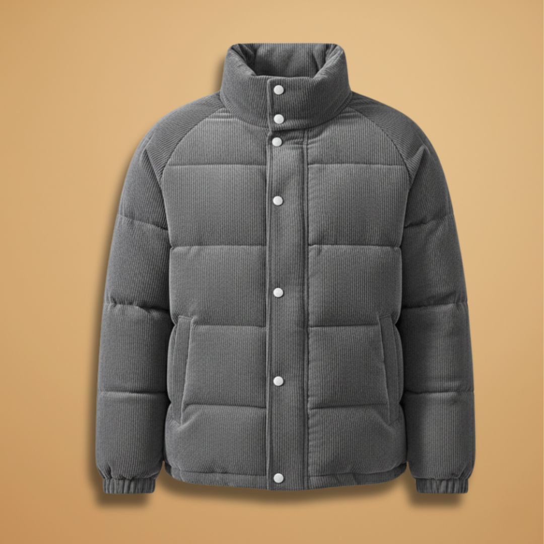 Waterproof Mens Snap Button Parka Jacket - Modish World
