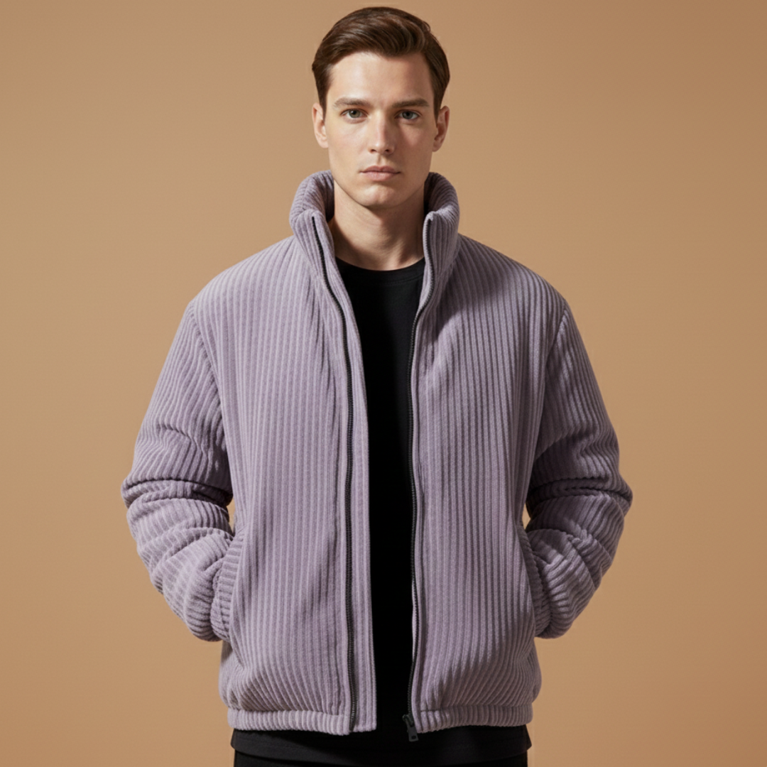 Waterproof Zip Up Mens Parka Jacket