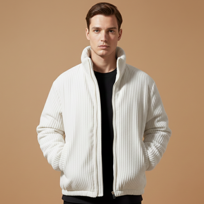 Waterproof Zip Up Mens Parka Jacket