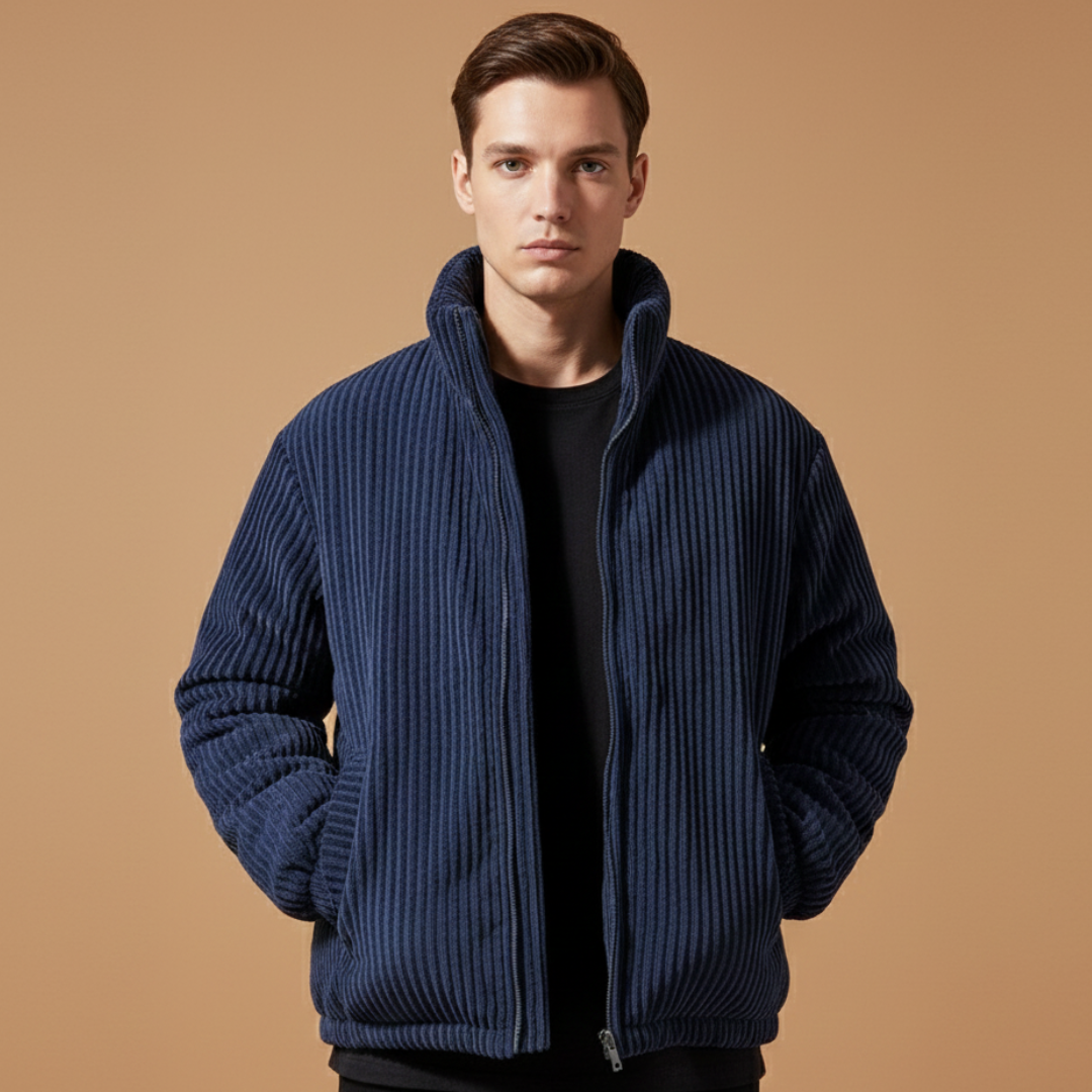 Waterproof Zip Up Mens Parka Jacket