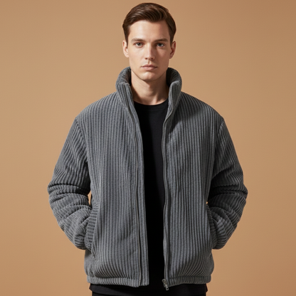 Waterproof Zip Up Mens Parka Jacket