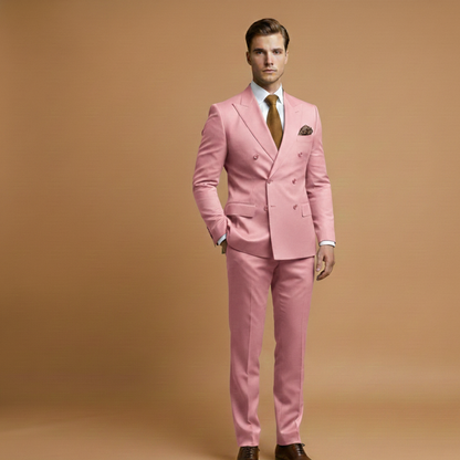Classic Two Button Business Suit Jacket