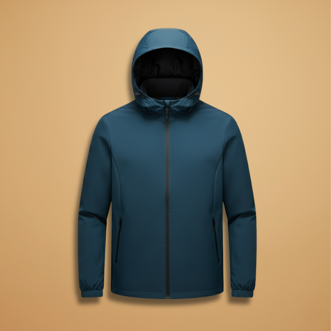 Waterproof Zip Up Hoodie Jacket for Men - Modish World