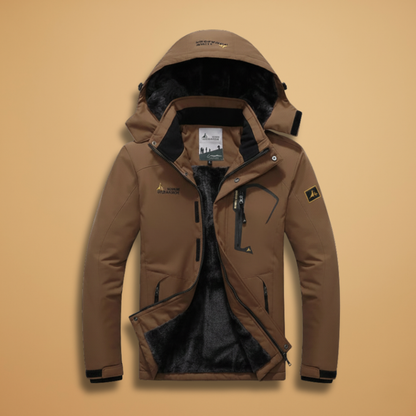 Waterproof Hooded Mens Coat with Multiple Pockets - Modish World