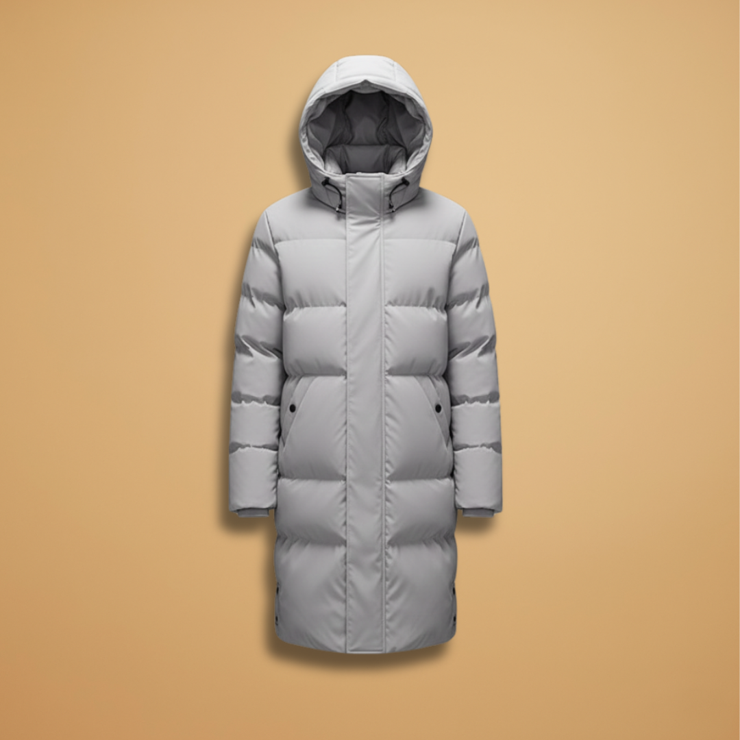 Warm Waterproof Parka Coat for Men with Adjustable Hood - Modish World