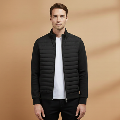 Warm Padded Mens Zip Up Jacket
