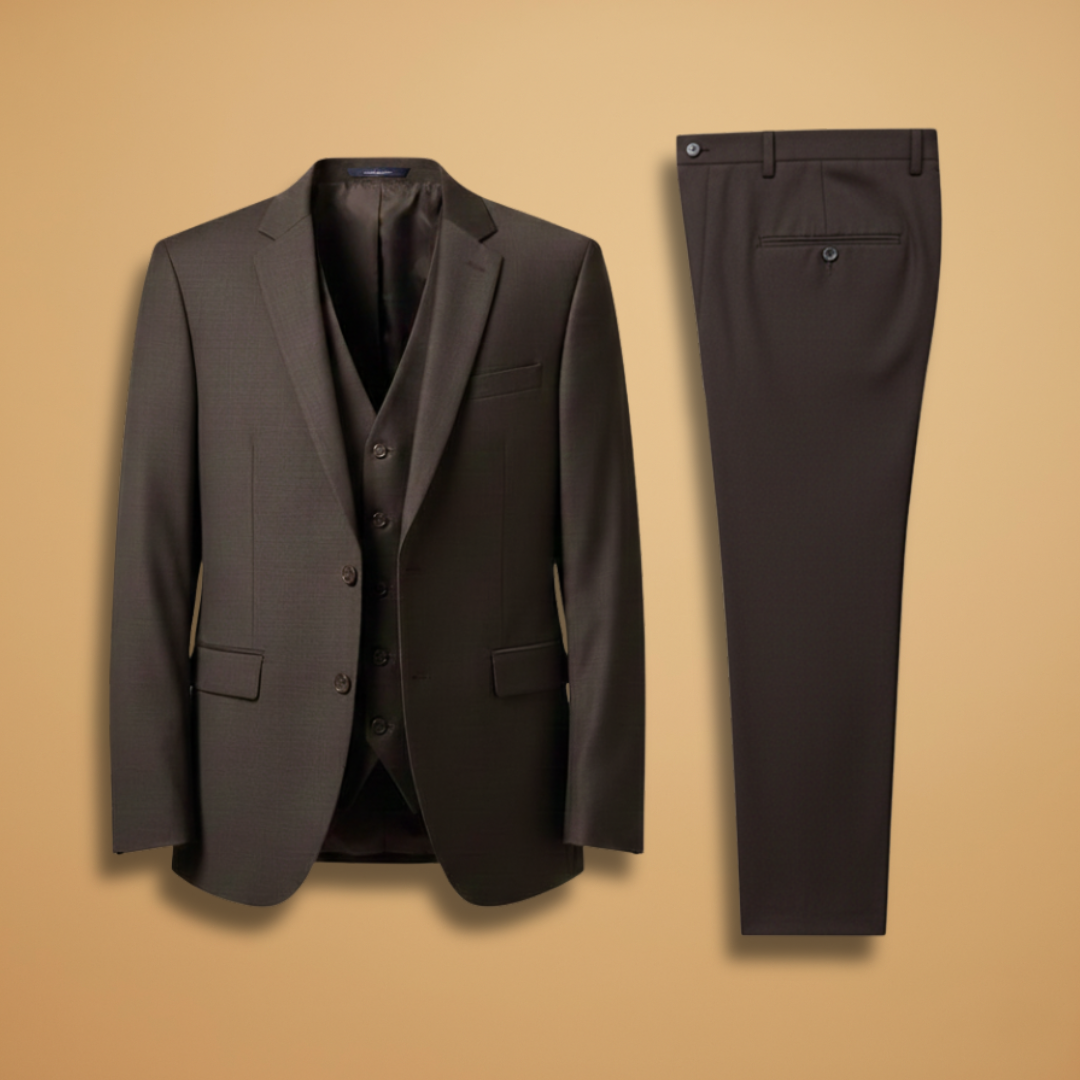 Classic Fit 3-Piece Suit for Men Formal Wear - Modish World