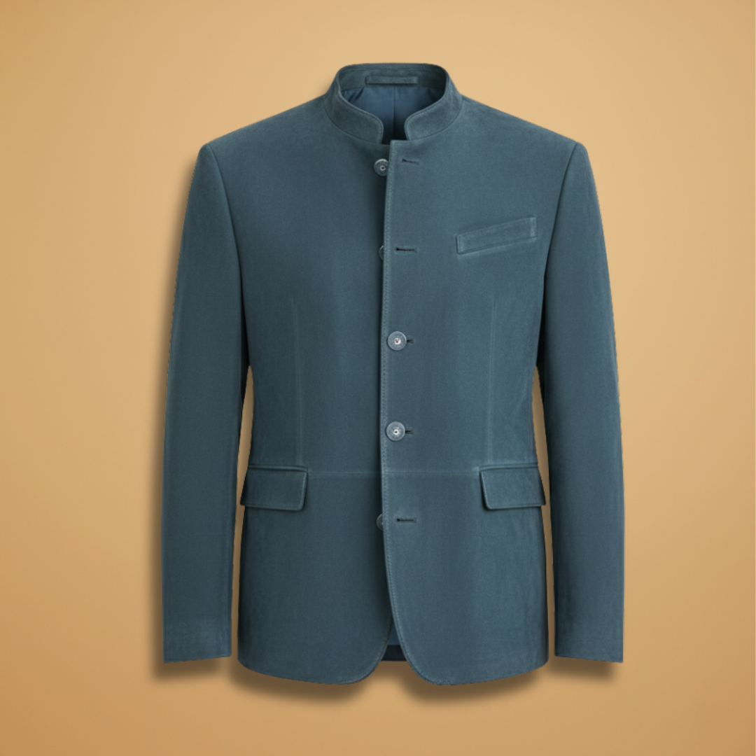 Classic Fit Mens Button Jacket with Pockets - Modish World