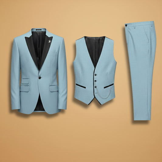Classic Fit Men's 3 Piece Suit - Modish World