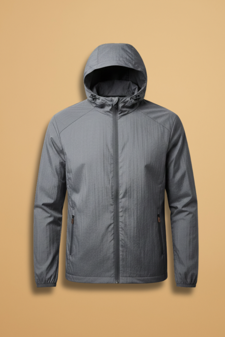 Waterproof Hooded Mens Zip Up Jacket - Modish World