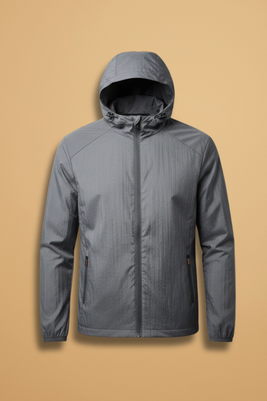 Waterproof Hooded Mens Zip Up Jacket - Modish World