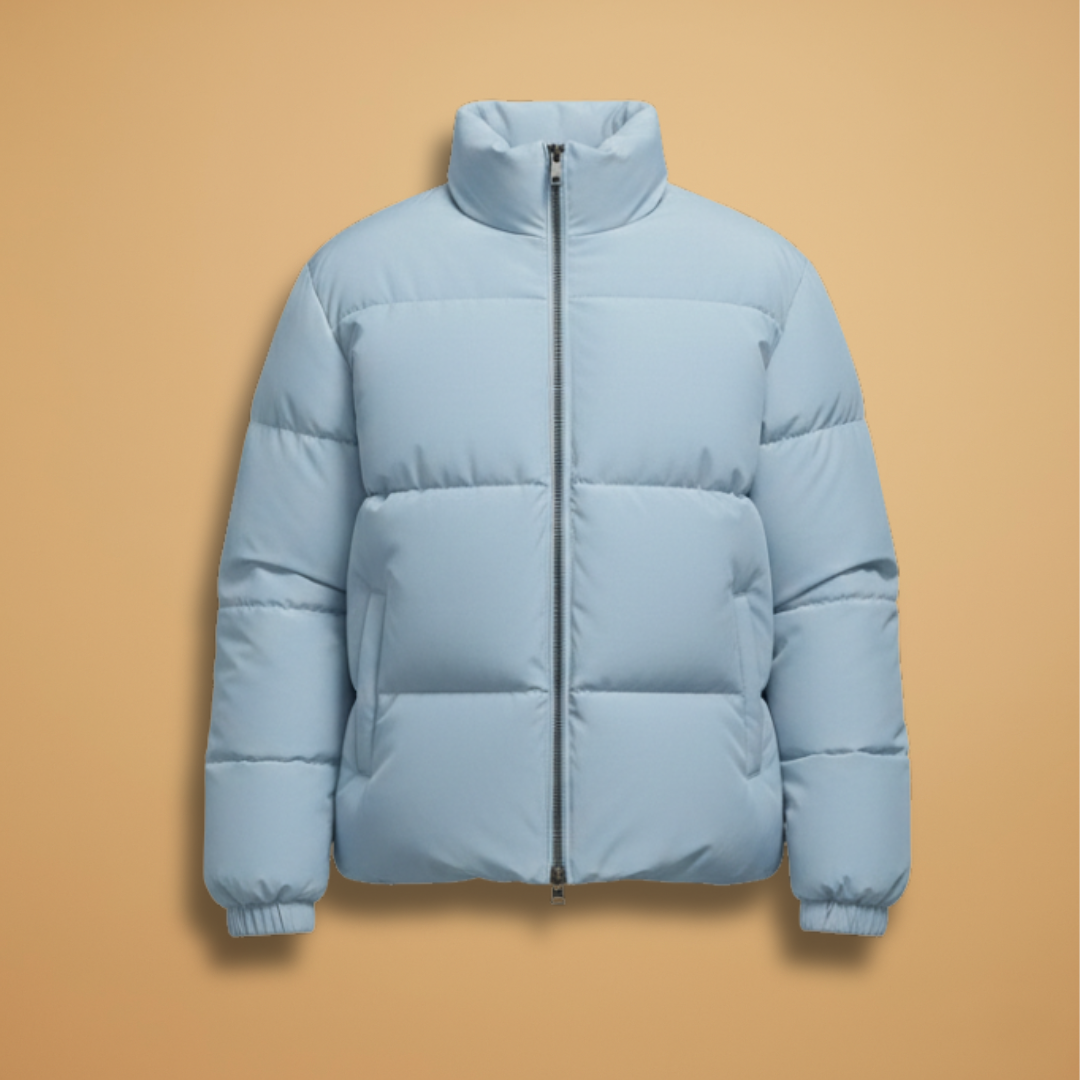 Warm Waterproof Parka with Hood and Zip Pockets - Modish World