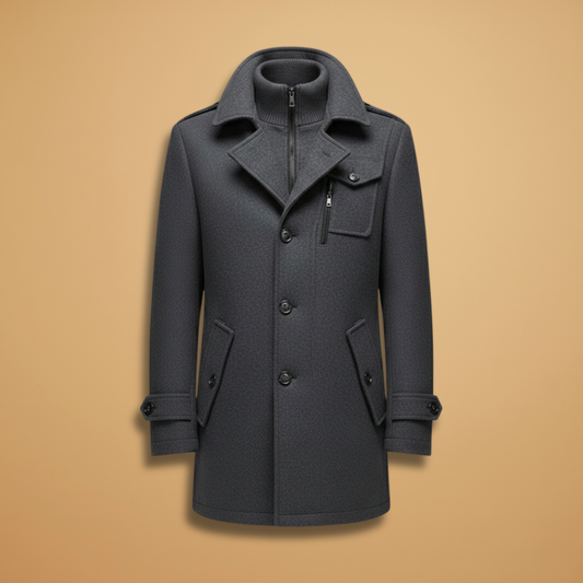 Classic Double Breasted Men's Coat - Modish World