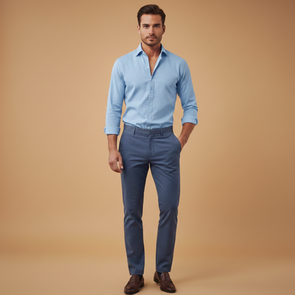 Slim Fit Mens Formal Dress Shirt