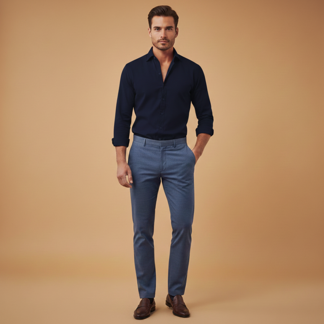 Slim Fit Mens Formal Dress Shirt