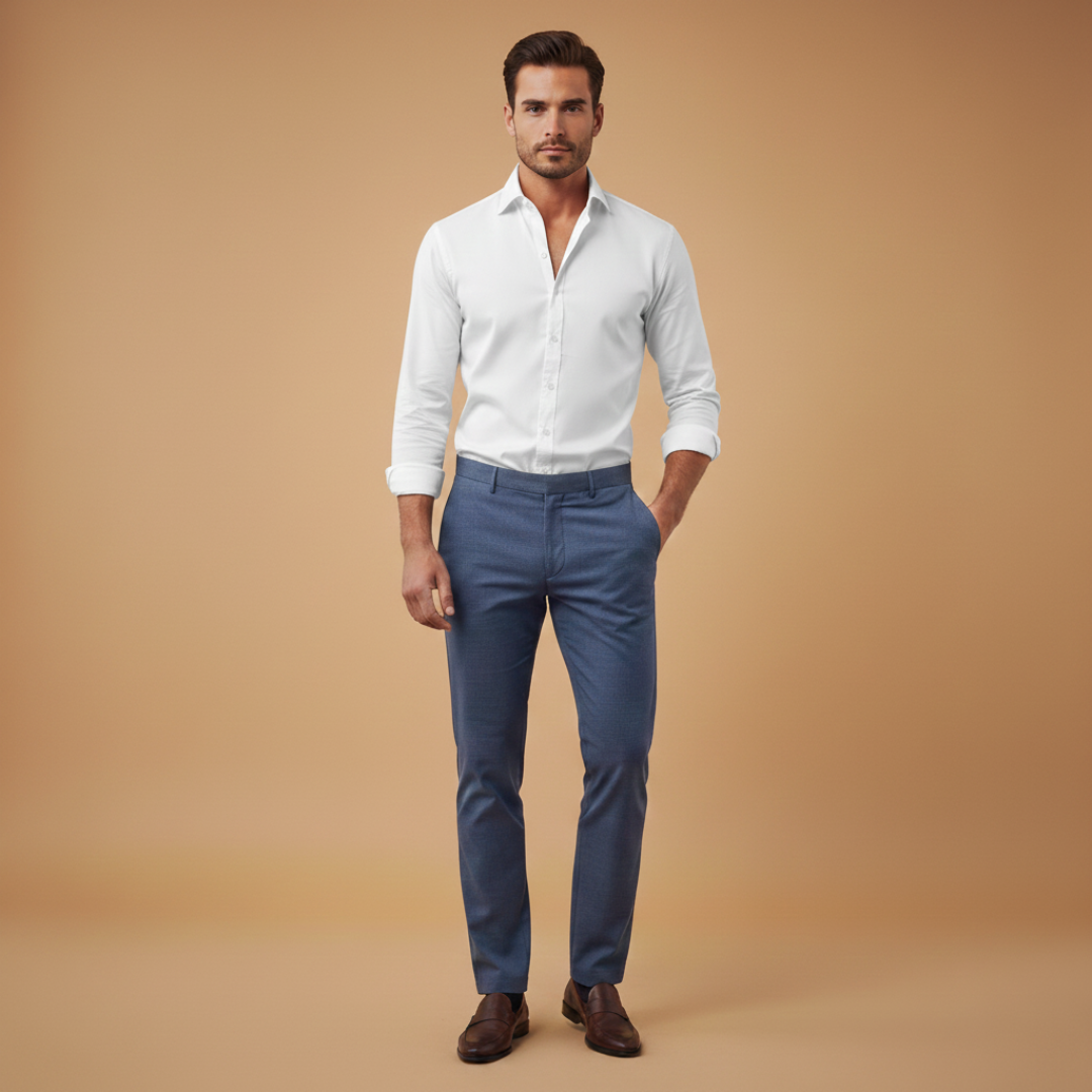 Slim Fit Mens Formal Dress Shirt