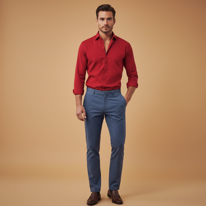 Slim Fit Mens Formal Dress Shirt