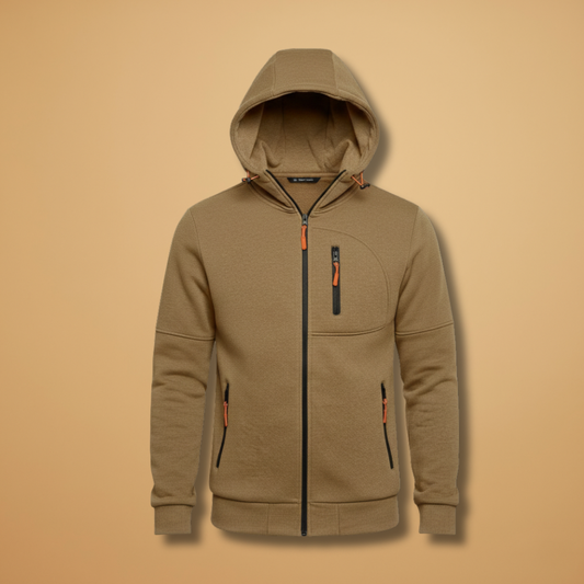 Zip Up Men's Hooded Sweatshirt - Modish World