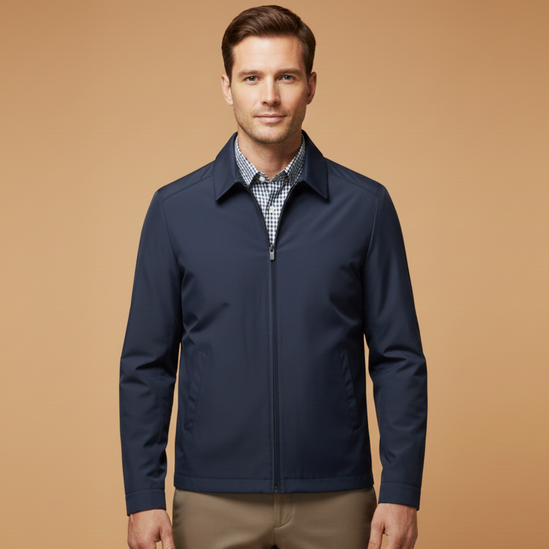 Casual Zip Up Mens Jacket