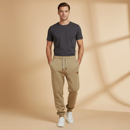 Comfortable Men's Fleece Lined Jogger Pants