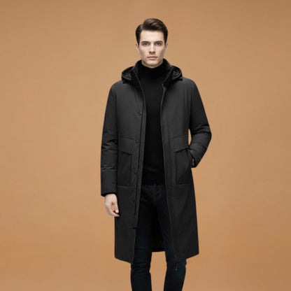 Waterproof Hooded Parka Jacket for Men