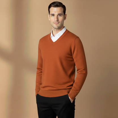 Classic Crew Neck Men's Sweater