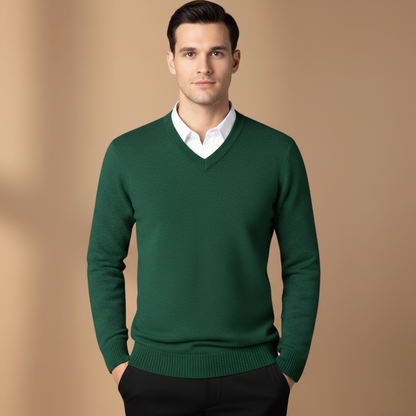 Classic Crew Neck Men's Sweater