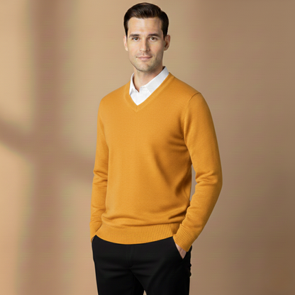 Classic Crew Neck Men's Sweater