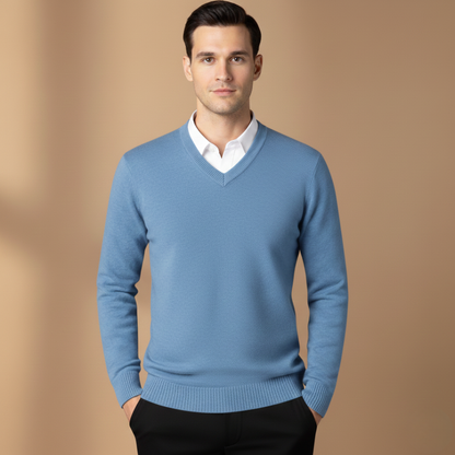Classic Crew Neck Men's Sweater