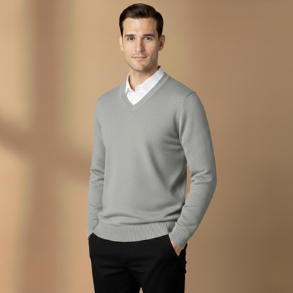 Classic Crew Neck Men's Sweater
