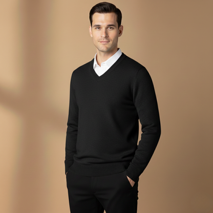 Classic Crew Neck Men's Sweater