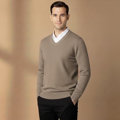 Classic Crew Neck Men's Sweater