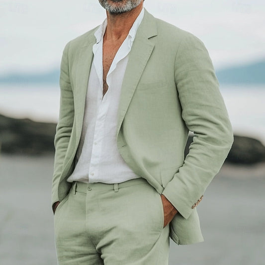 Classic Men's 2-Piece Formal Wedding Suit - Modish World
