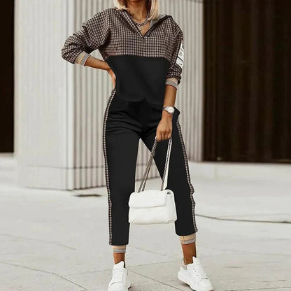 Ladies' Fleece Hoodie and Sweatpants Set