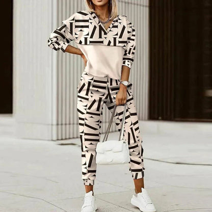 Ladies' Fleece Hoodie and Sweatpants Set