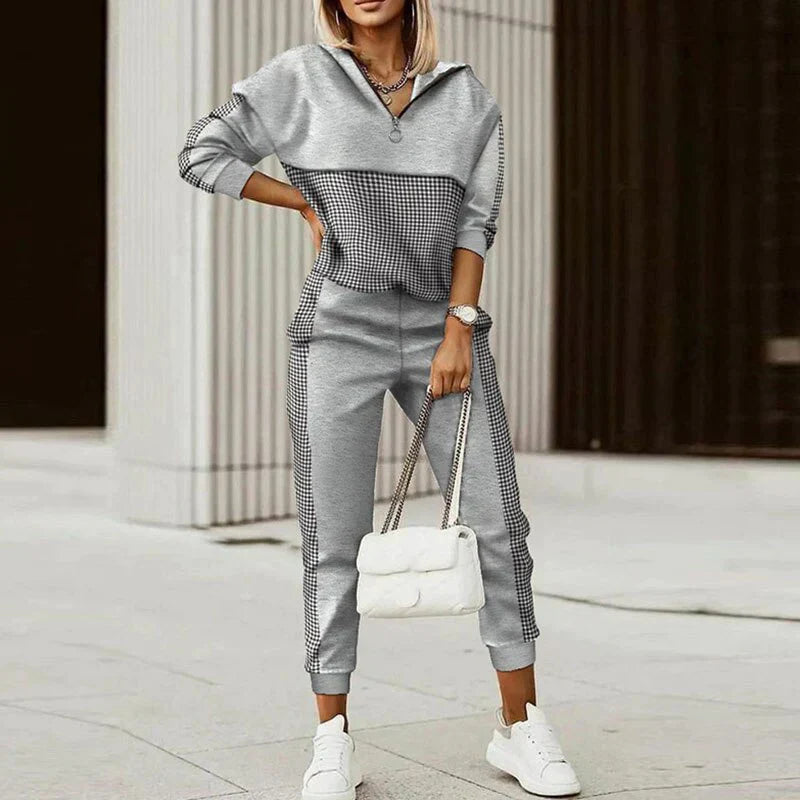 Ladies' Fleece Hoodie and Sweatpants Set