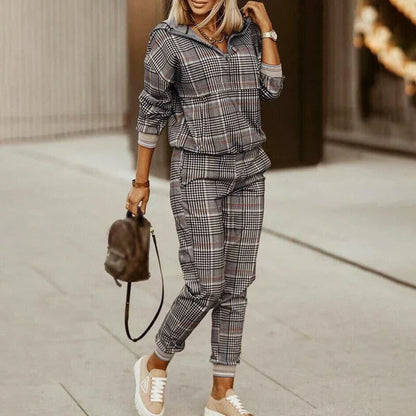 Ladies' Fleece Hoodie and Sweatpants Set