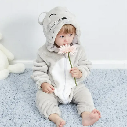 Adorable Baby Onesies with Fun Animal Designs