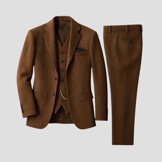 Classic Men's 3 Piece Vintage Suit - Modish World