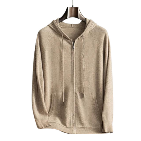 Warm Zip Up Men's Fleece Hoodie - ModishWorld